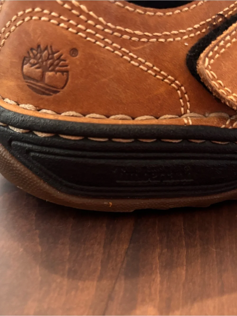 Men's Timberland Tan Leather Fisherman Sandal